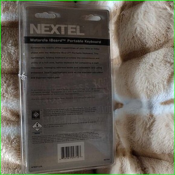 Motorola iBoard mobile keyboard for Nextel i85s and i50sx - Picture 5 of 6
